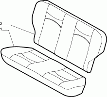 70615/01 REAR SEAT LINING