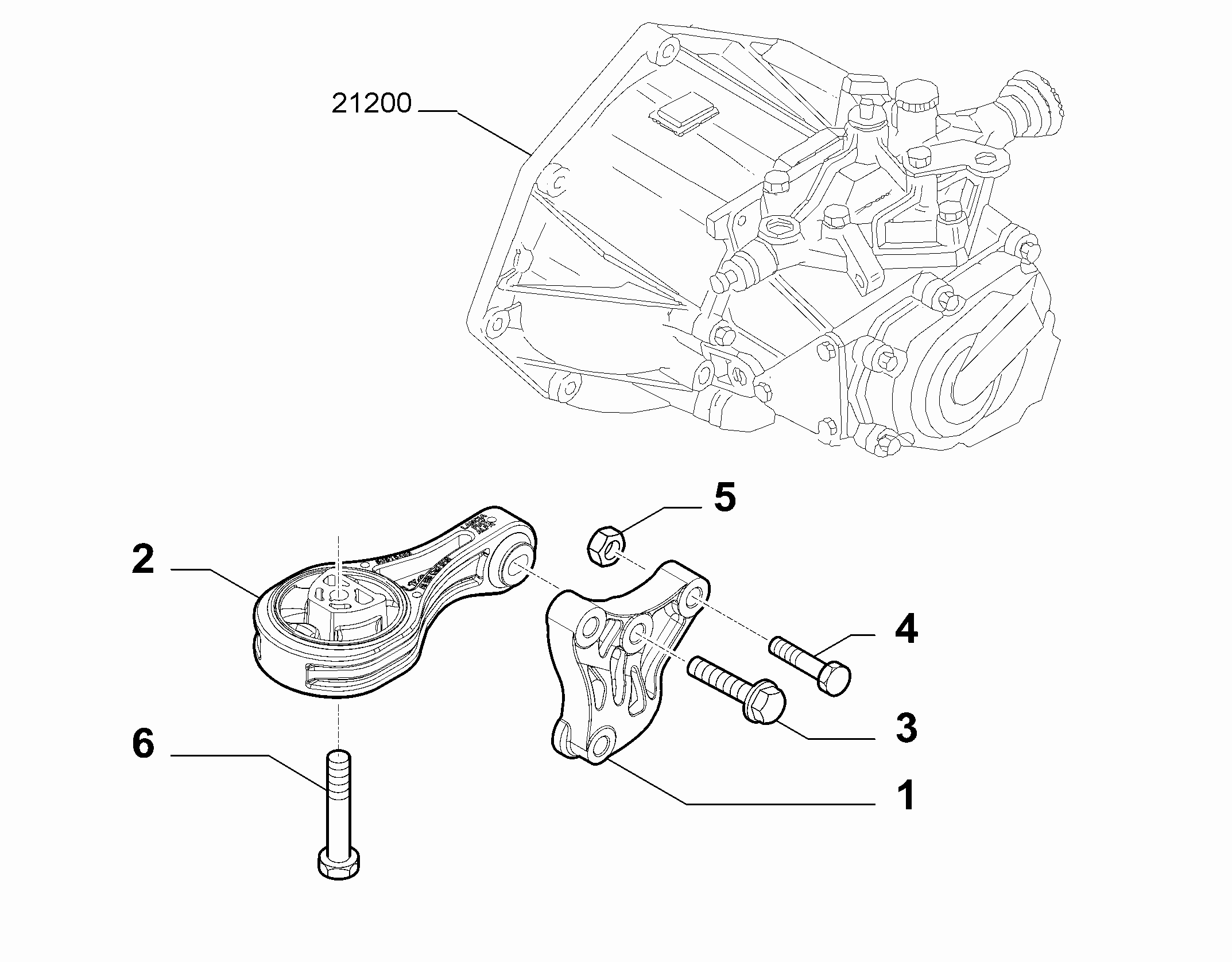 10002-030 AXLE INLET SCREW ANCHOR AND TENSION ROD SUSPENSION