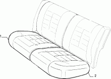 70615/03 REAR SEAT LINING