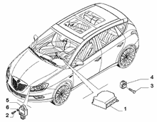 55508-070 REMOTE CONTROL AIRBAG SENSOR