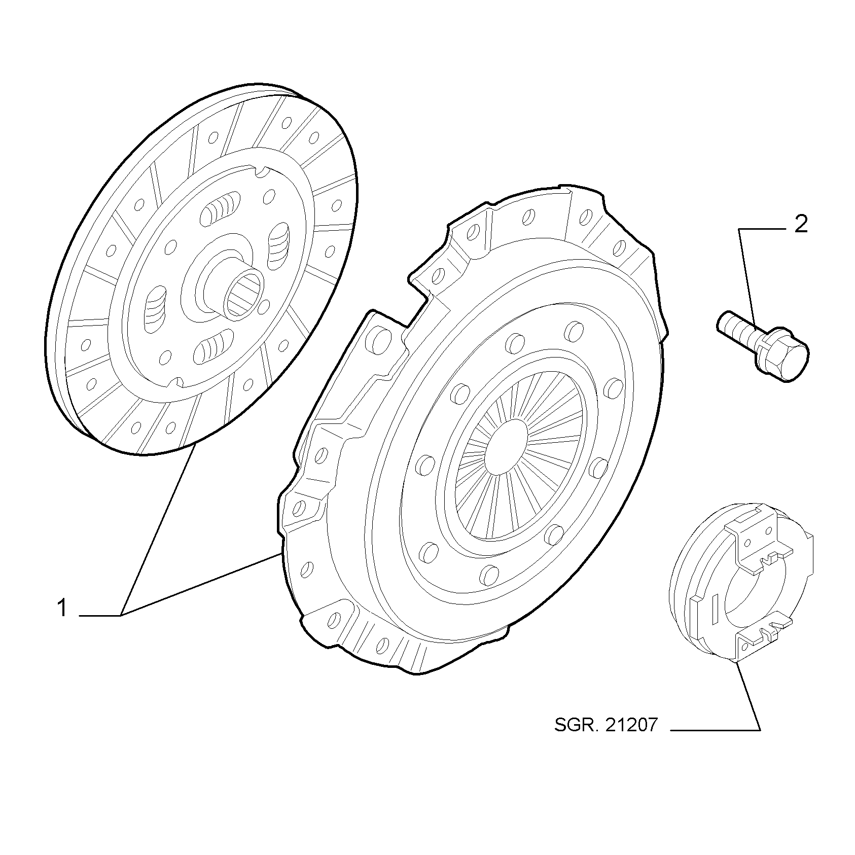 18109-010 CLUTCH KIT