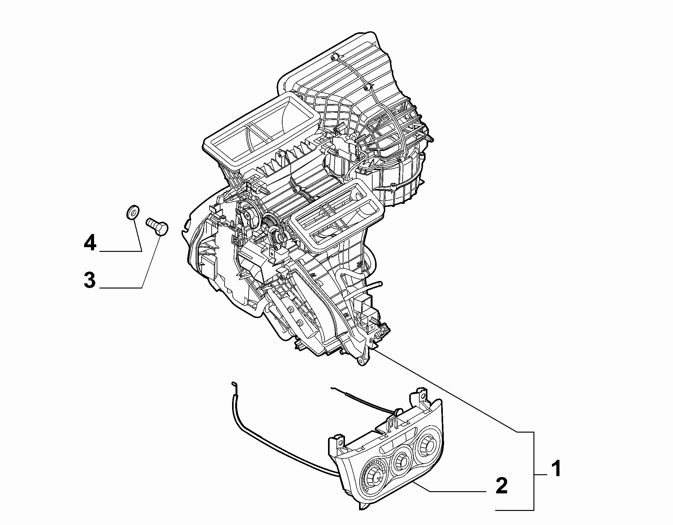 50101-010 HEATER/AIR CON