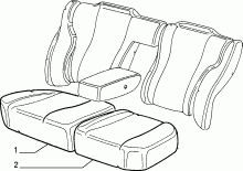 70615/03 REAR SEAT LINING
