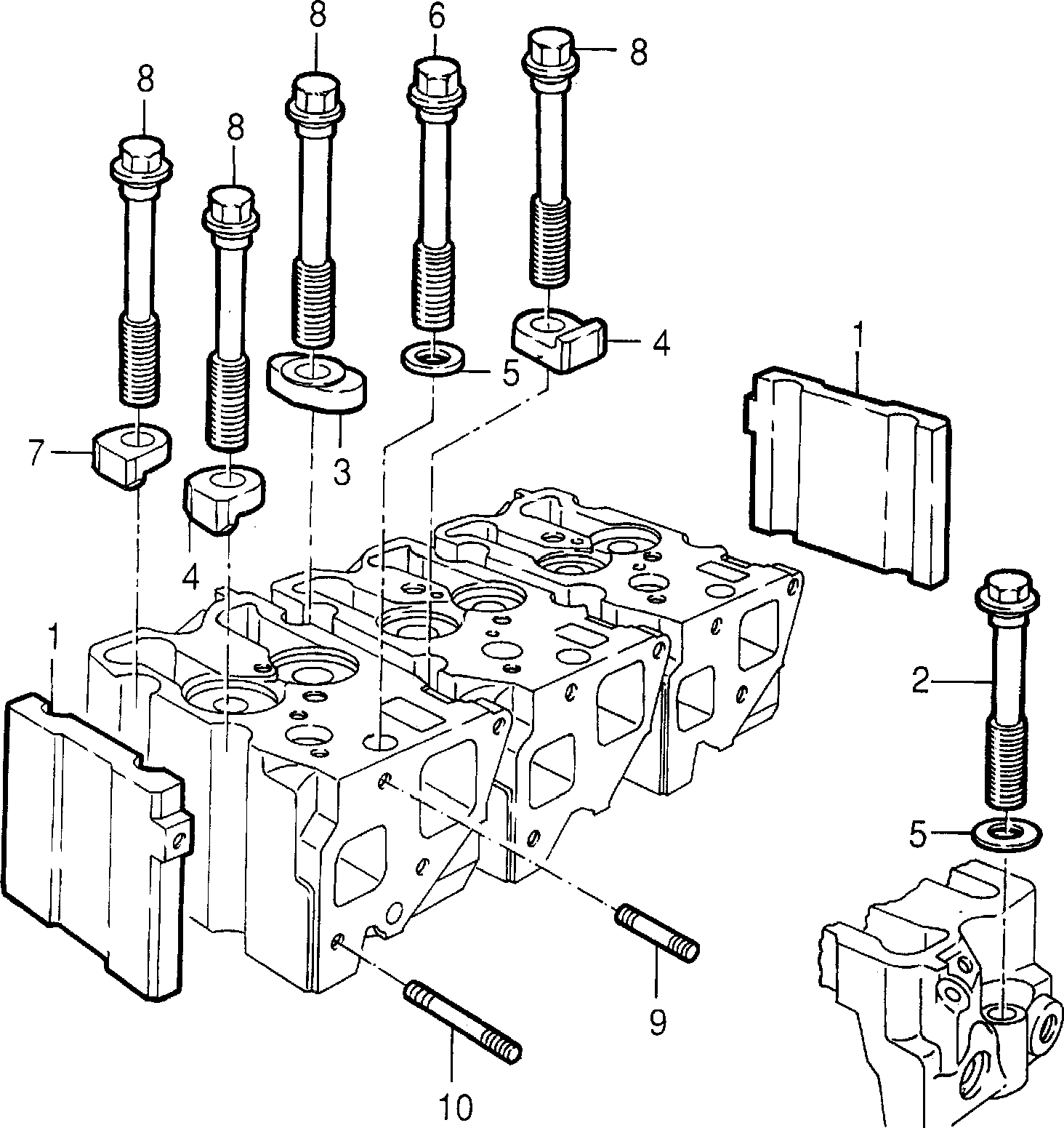 10101/01 БЛОК И ГОЛОВКА ЦИЛИНДРОВ